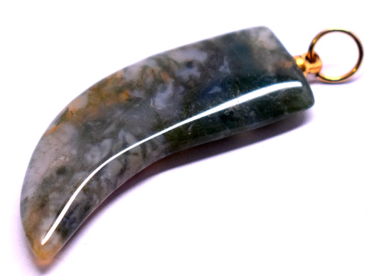 Moss Agate Pendent