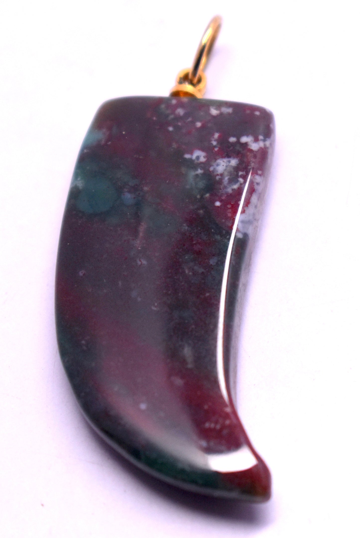 Blood Jasper Agate Pendent