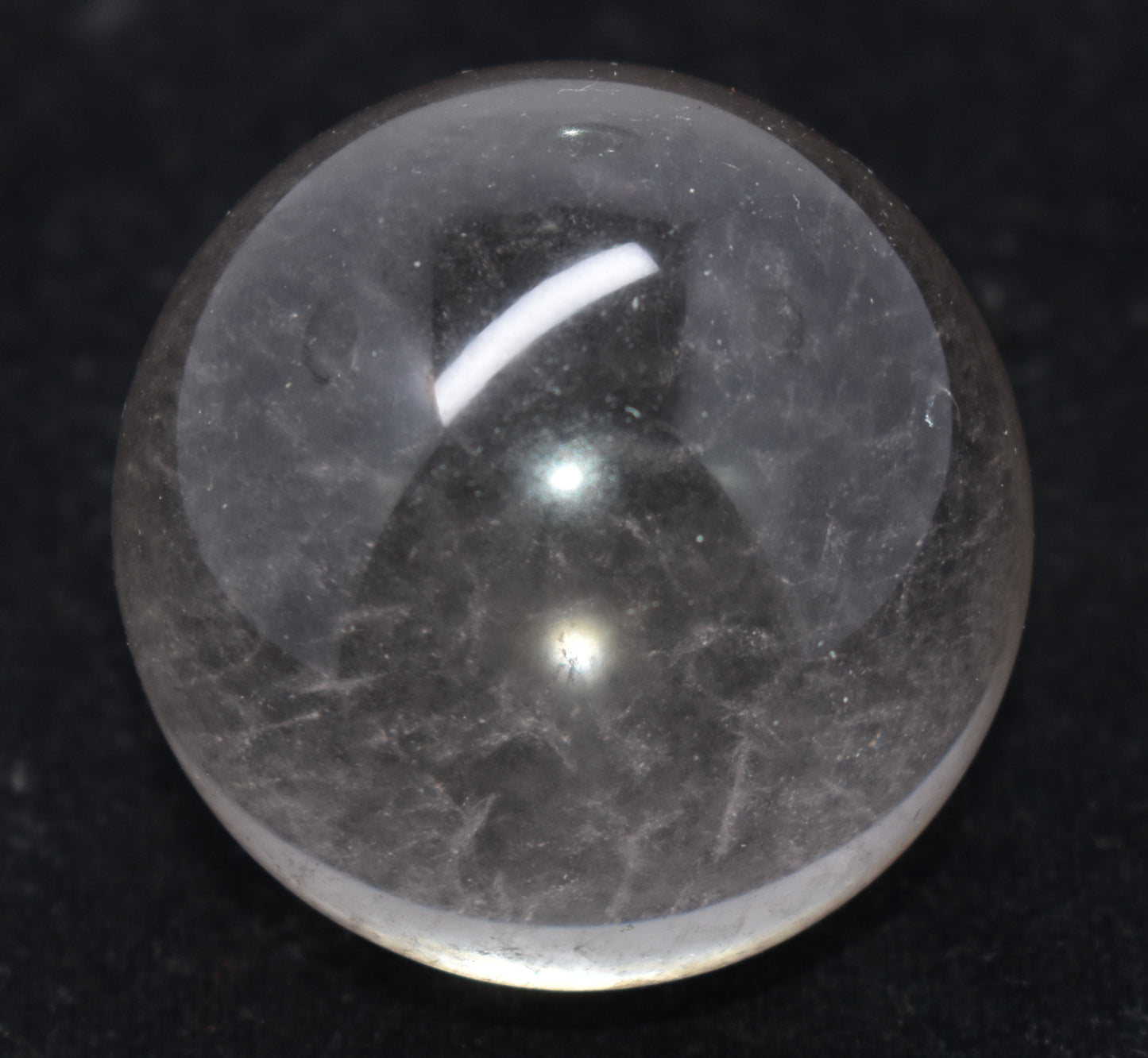 Natural Himalayan Clear Crystal Ball, High Energy Concentration, Quartz Crystal Energy Body, Crystal