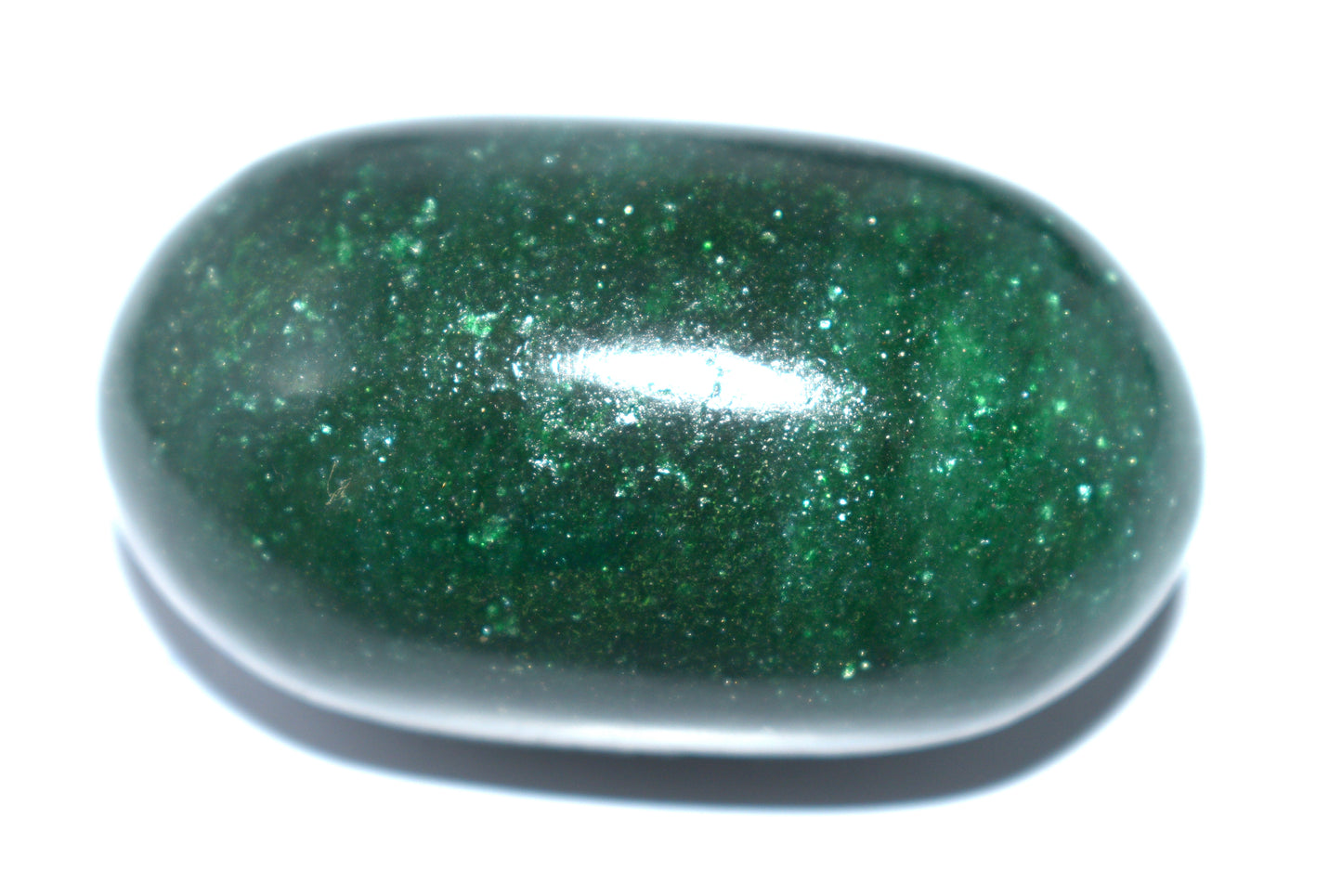 "Green Aventurine Shiva Lingam - Divine Energy for Prosperity & Healing" - {Weight- 78.80 Gram}