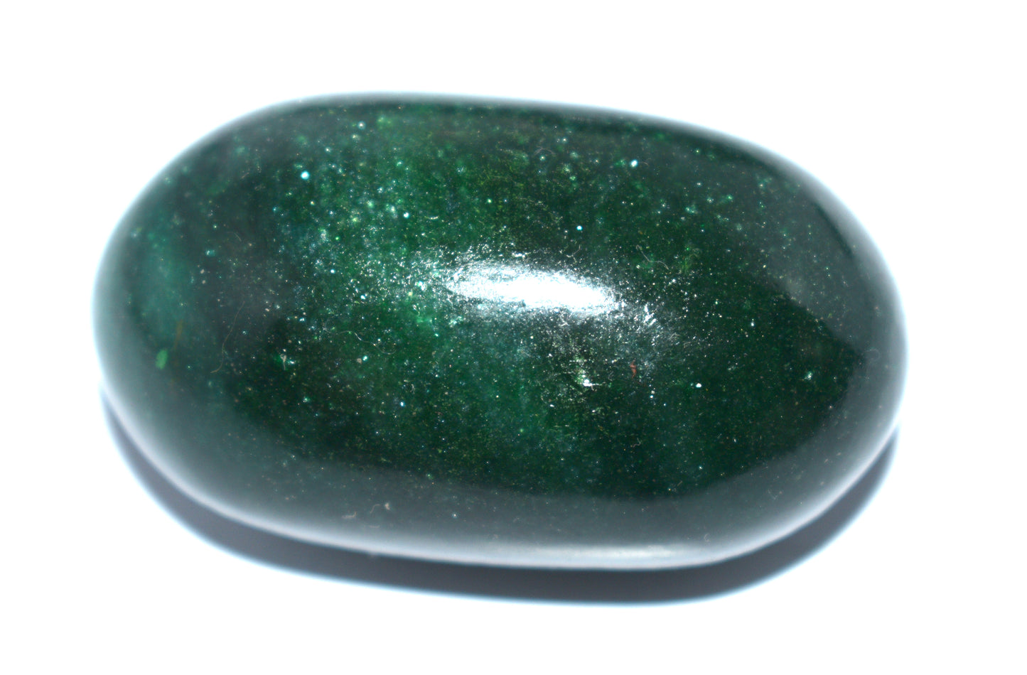 "Green Aventurine Shiva Lingam - Divine Energy for Prosperity & Healing" - {Weight- 78.80 Gram}