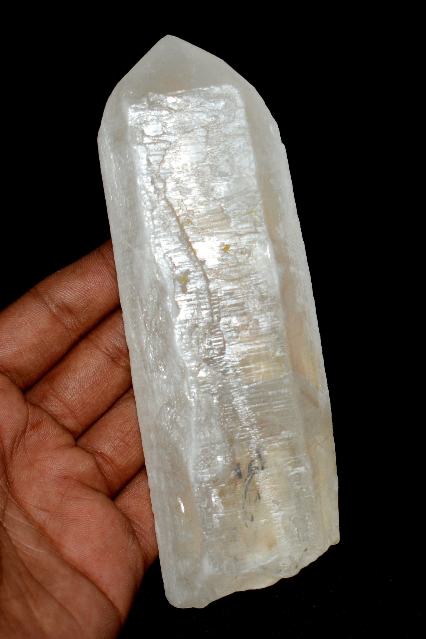 Natural Lemurian Seed Crystal – Clear Energizing- {Weight- 446.00 Gram},
