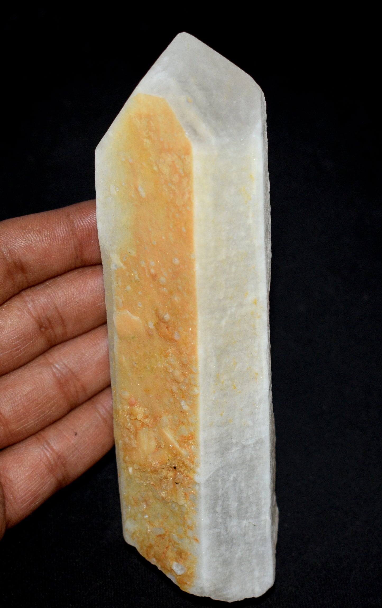 Natural Lemurian Seed Crystal – Clear Energizing- {Weight- 446.00 Gram},