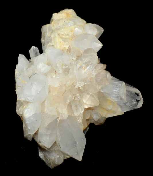 Quartz Crystal Cluster Mineral, {Weight - 701.00 Gram}