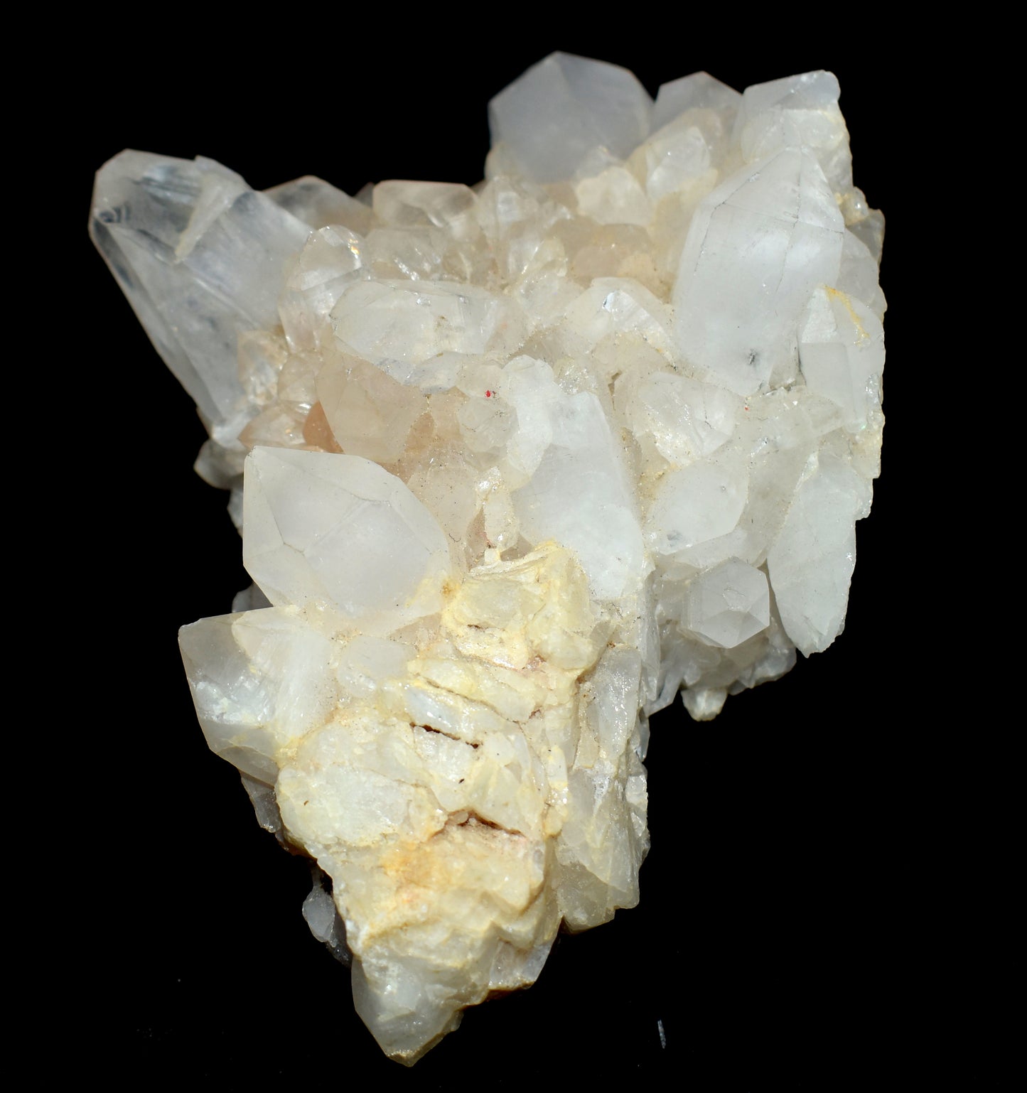 Quartz Crystal Cluster Mineral, {Weight - 701.00 Gram}