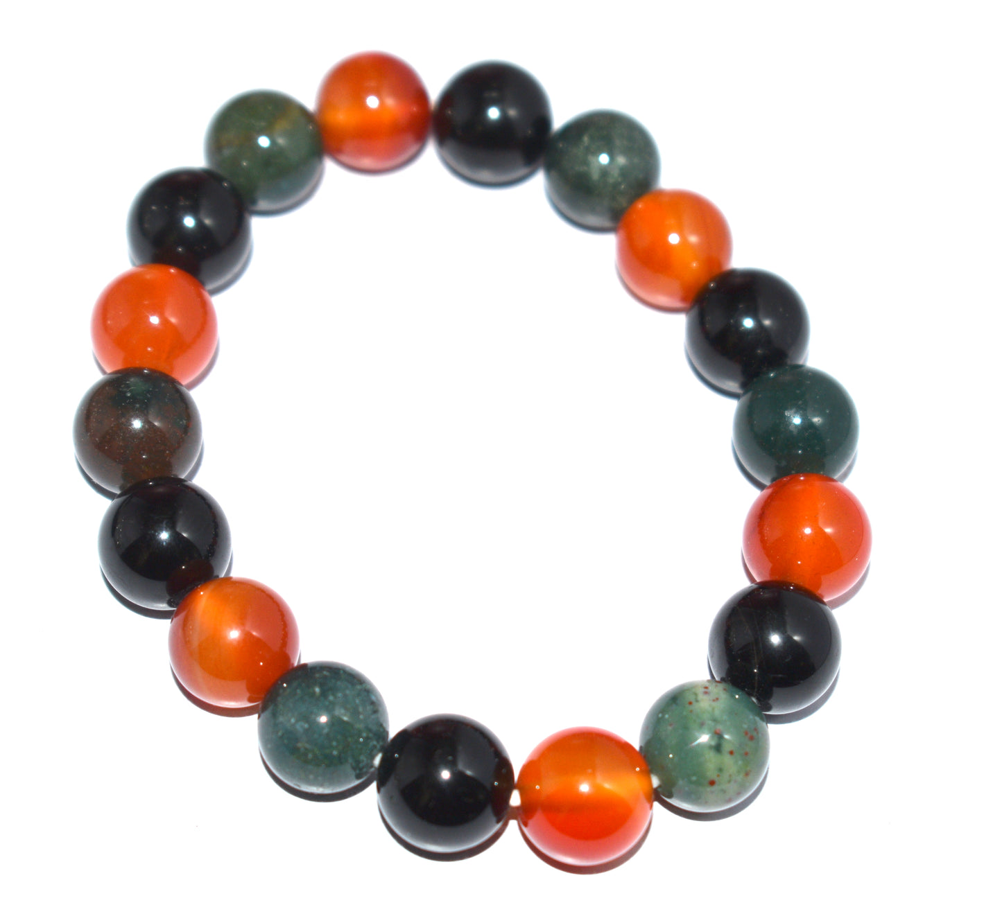 Multi Color -Gemstone Adjustable Bead Bracelet – Chakra Balance, Healing & Energy Boost