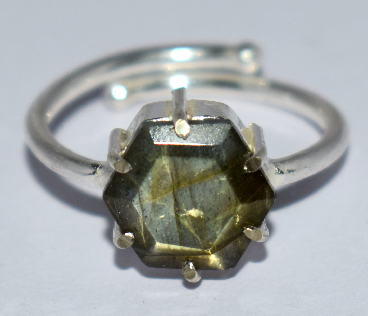 Labradorite Gemstone Ring