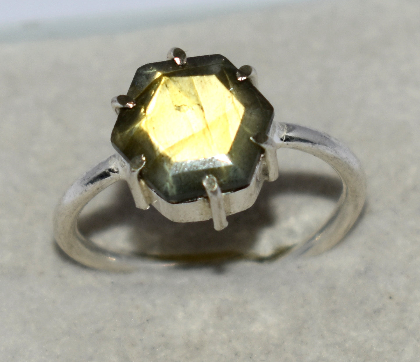 Labradorite Gemstone Ring