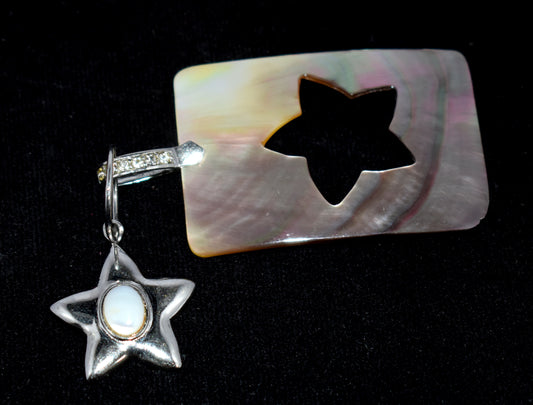 Natural Mother Of Pearl Shell Pendent