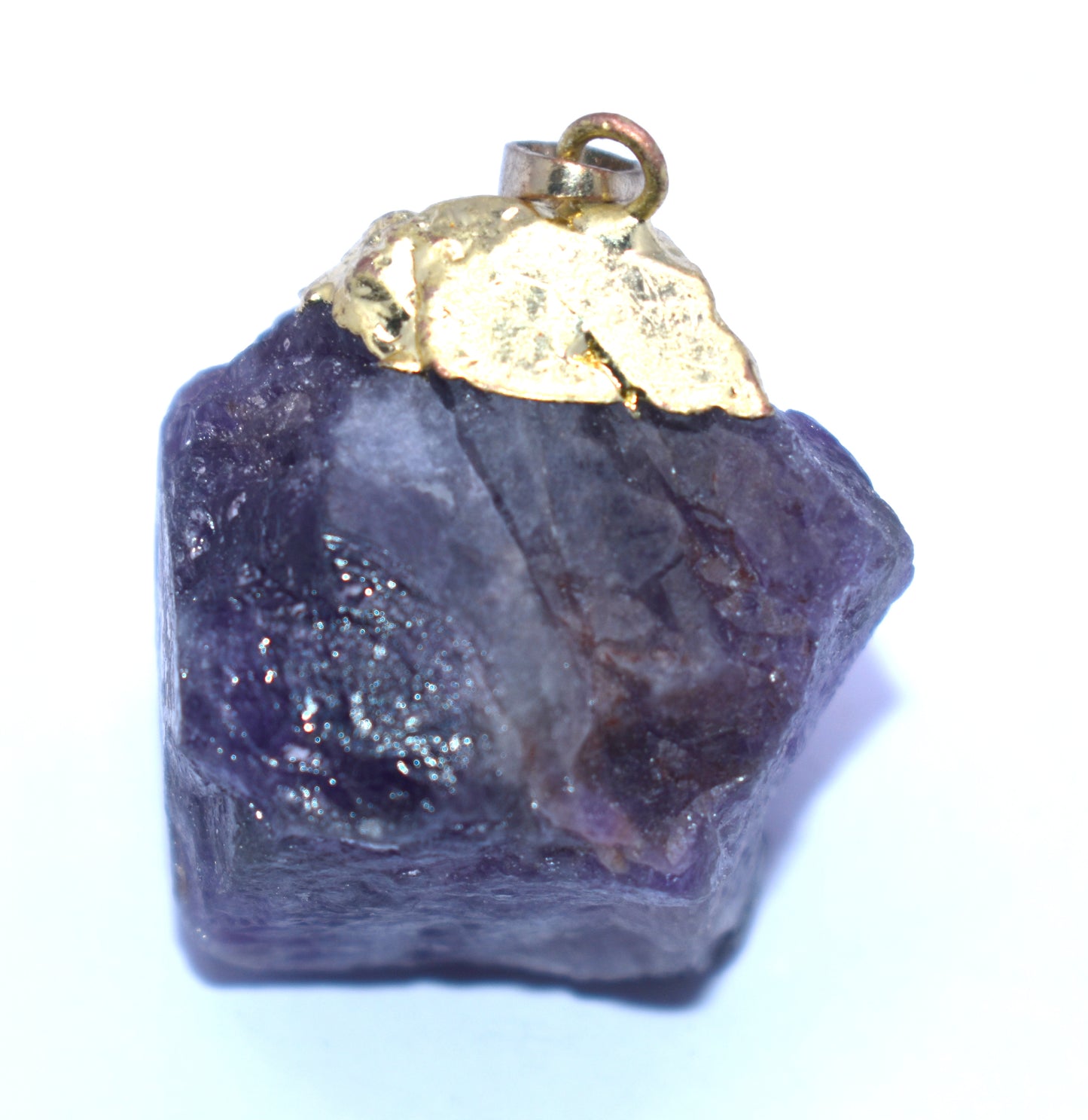 Amethyst Rough Pendent, {44.41 Gram}