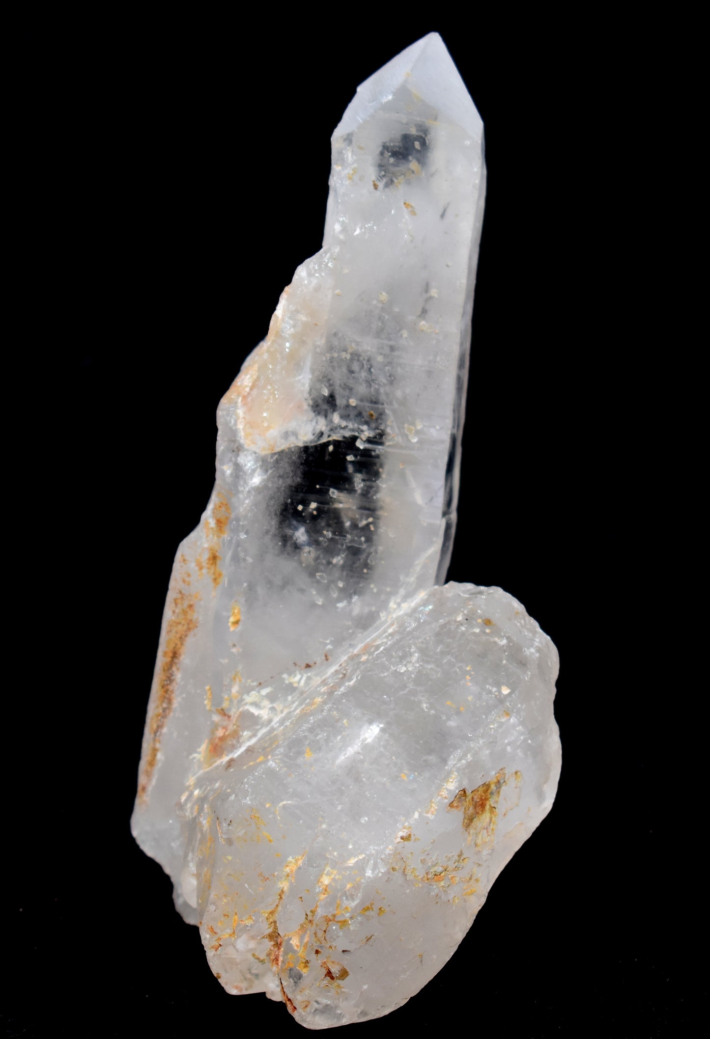 Large Raw Lemurian Crystal Point, Lemurian Seed Crystal, Lemurian Quartz Crystal, Natural Lemurian Crystal,