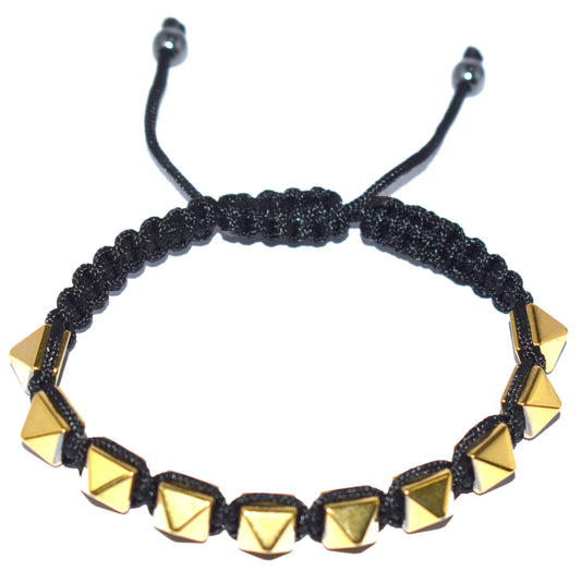 Golden Hematite Wire {Dori} Adjustable Bracelet