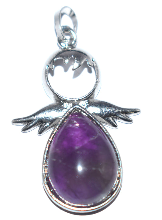 Amethyst Locket, {Weight - 5.40 Gram}