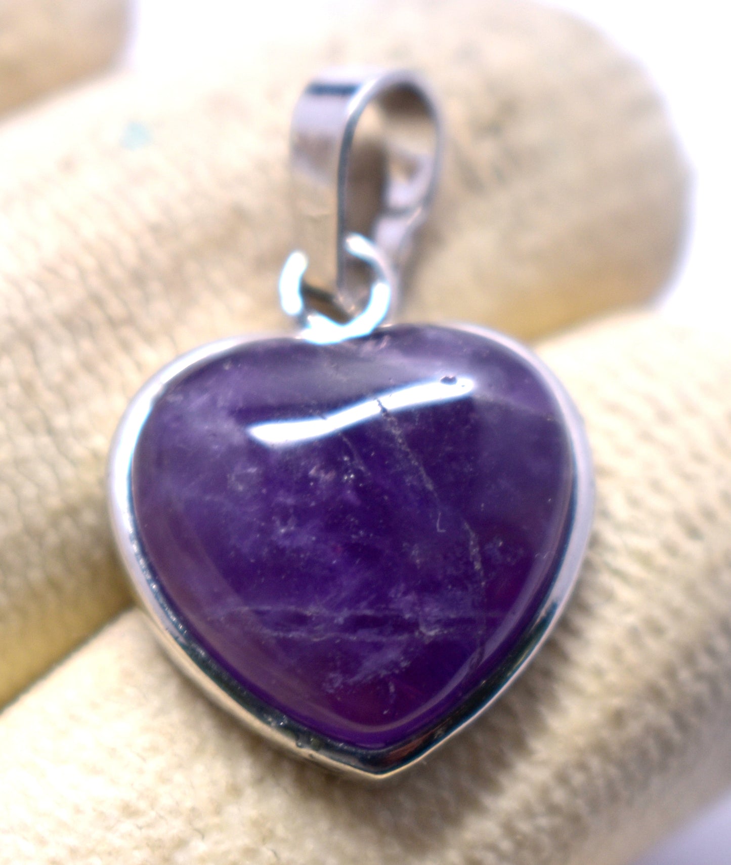 Amethyst Locket, {Weight - 3.50 Gram}