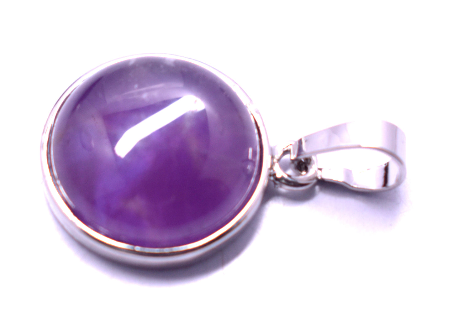 Beautiful Amethyst Locket, {Weight - 4.0 Gram}