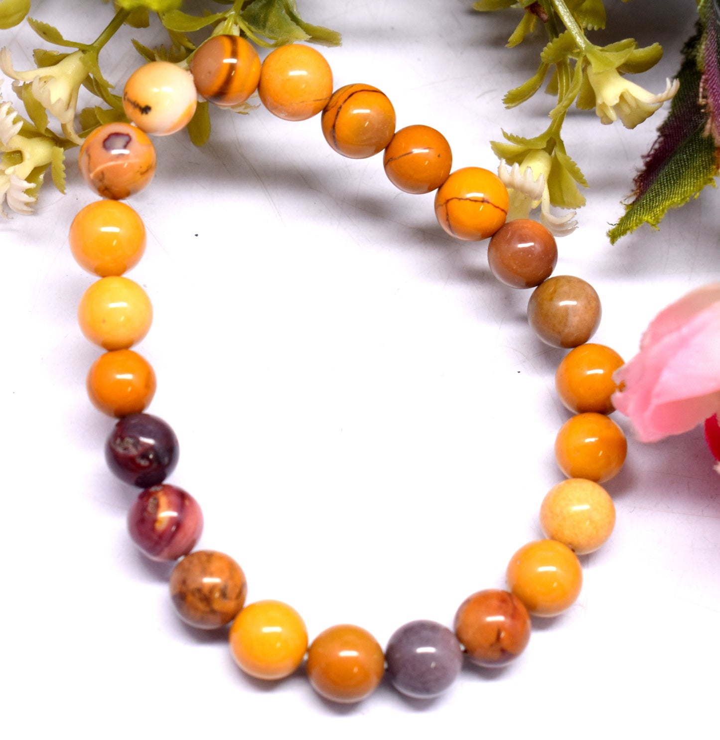 Mookaite Jasper Crystals Adjustable Bracelets