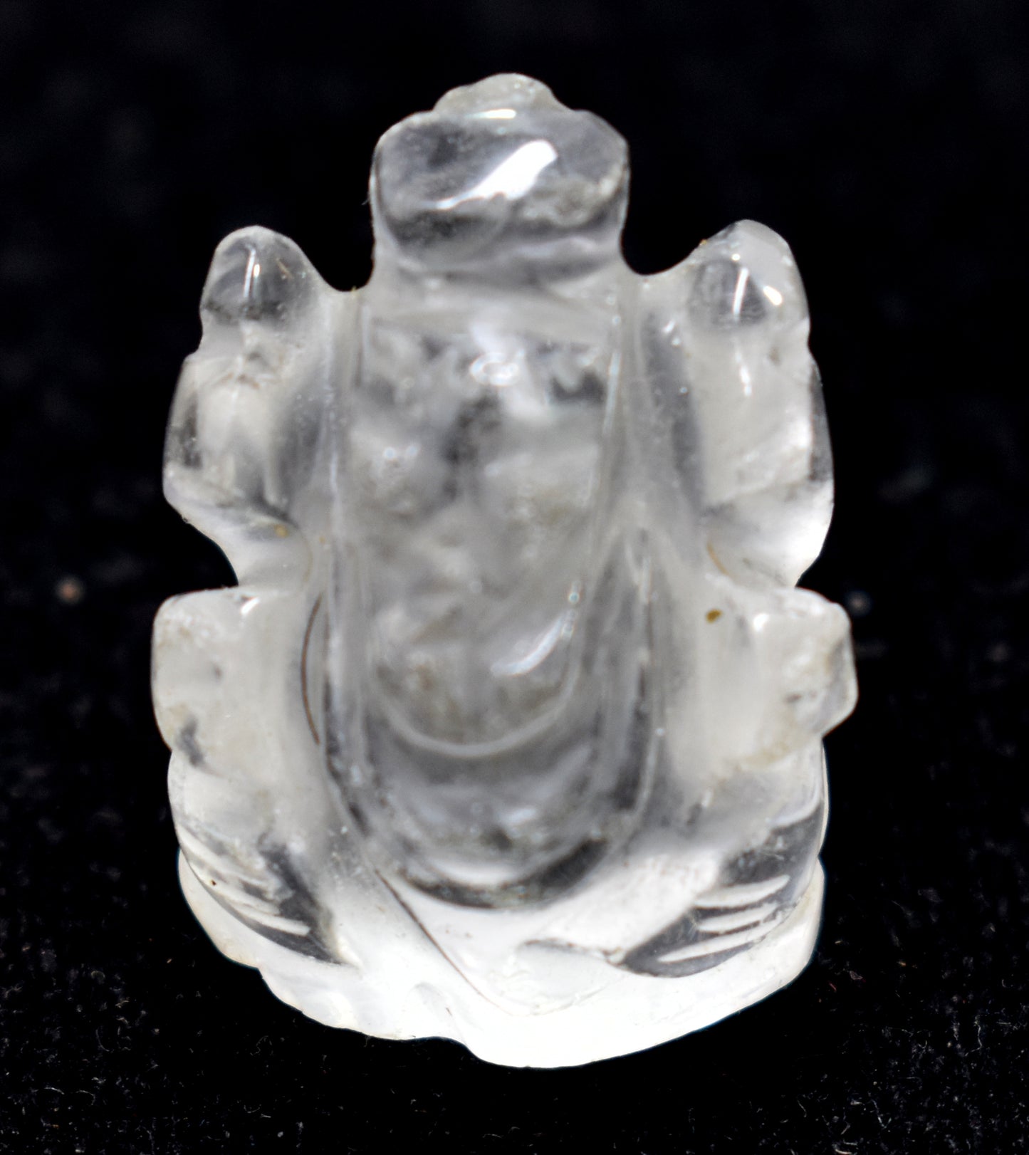 Crystal Ganesh - Lord Ganesh Statue, Crystal Carving, Home Decor, Healing Crystals