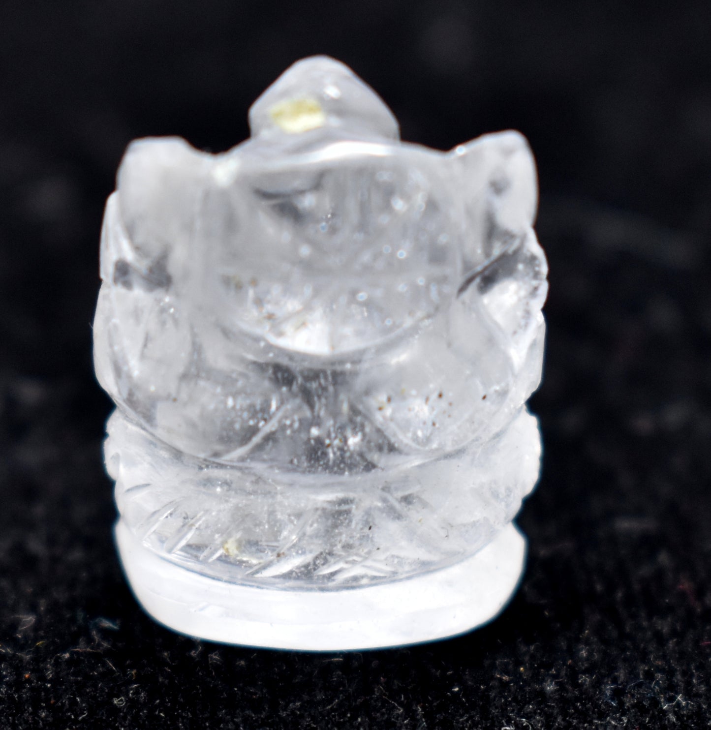 CLEAR HIMALAYAN QUARTZ Crystal Ganesh - Lord Ganesh Statue, Crystal Carving, Home Decor, Healing Crystals