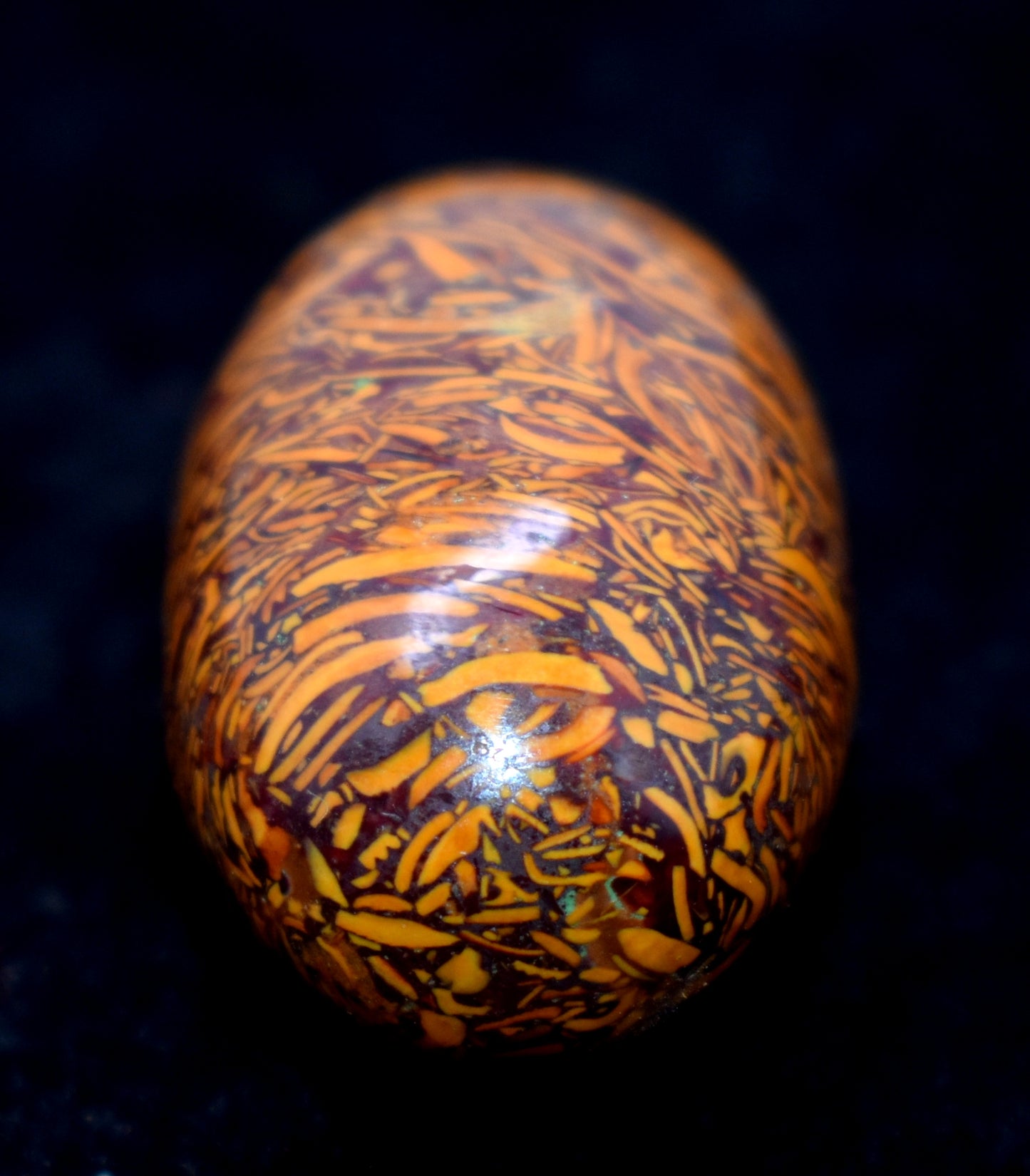 Mariyam Jasper Crystal Thumb Worry Stone is your pocket-sized source of comfort.