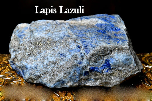 Lapis Lazuli Rough Stone - Mineral Specimen - Raw Crystals - Decoration - Rough