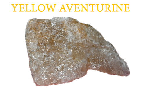 Yellow Aventurine Rough Stone - Natural Yellow Aventurine - Reiki Crystals