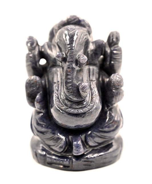 Blue Aventurine Ganesh 463 Gram