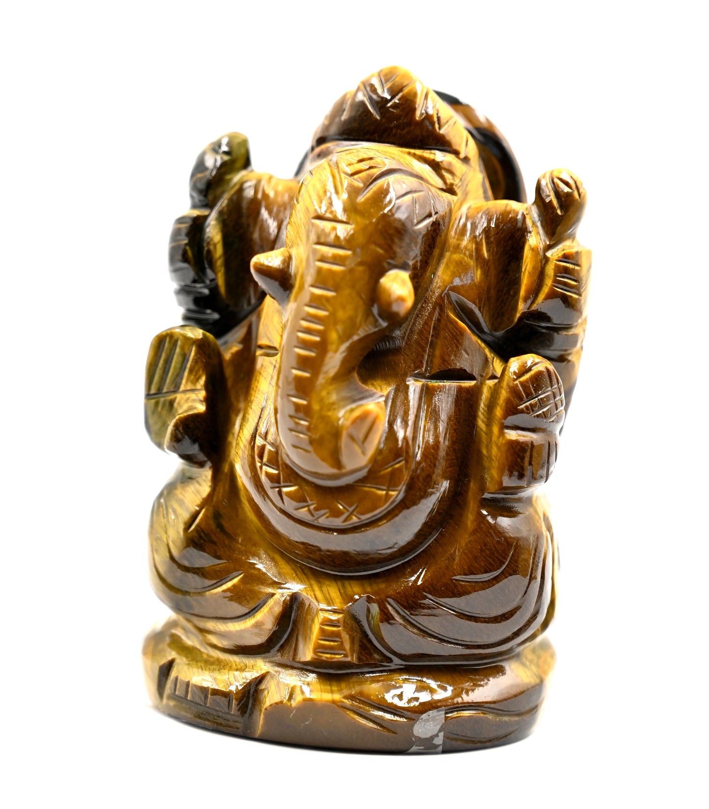 Tiger Eye Ganesh 301 Gram
