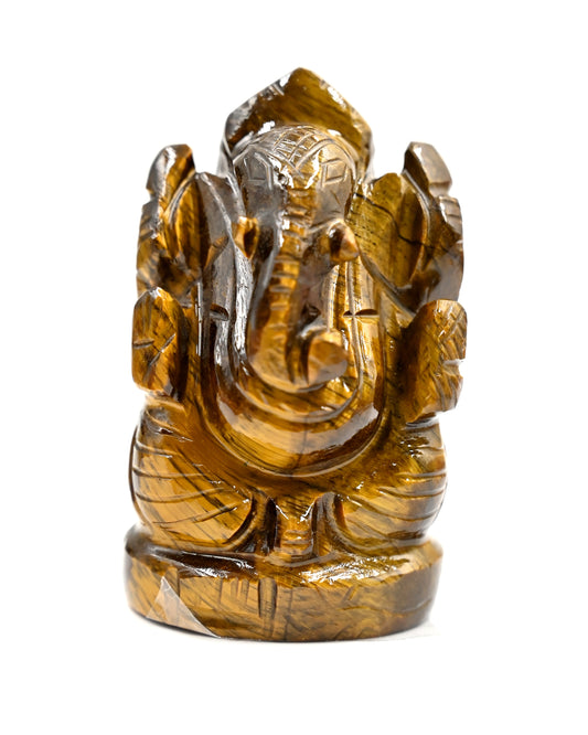 Tiger Eye Ganesh 154 Gram