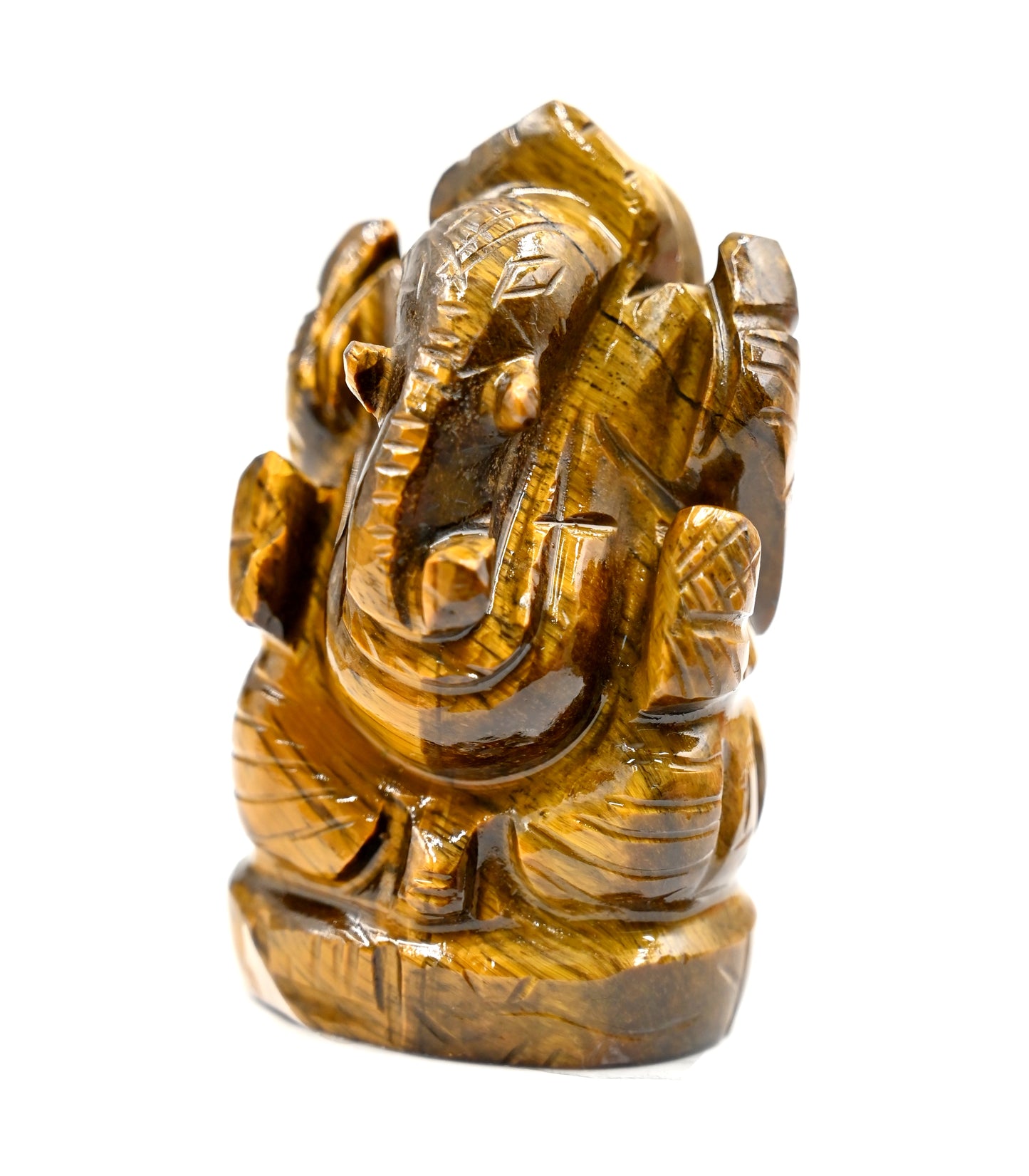 Tiger Eye Ganesh 154 Gram