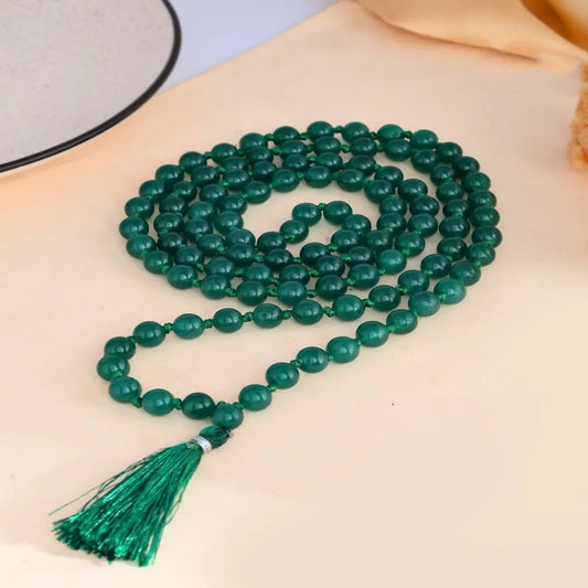 Green Aventurine Jaap Mala Budha Grah