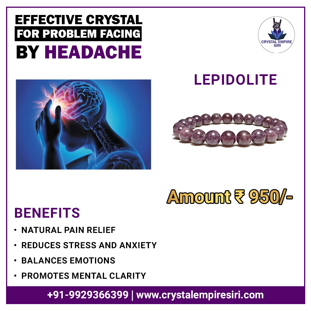 Headache | Crystal for Remedy