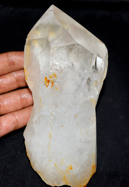 Very Rare Big Size Lemurian Quartz Crystal – Clear Energizing- {Weight- 963.70 Gram},