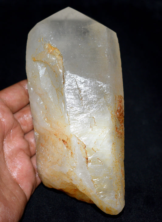 Very Rare And Beautiful Natural Lemurian Big Size Crystal – Clear Energizing- {Weight- 926.80 Gram},