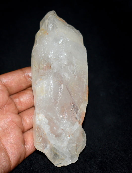 Rare And Beautiful Natural Lemurian Window Crystal – Clear Energizing- {Weight- 395.00 Gram},