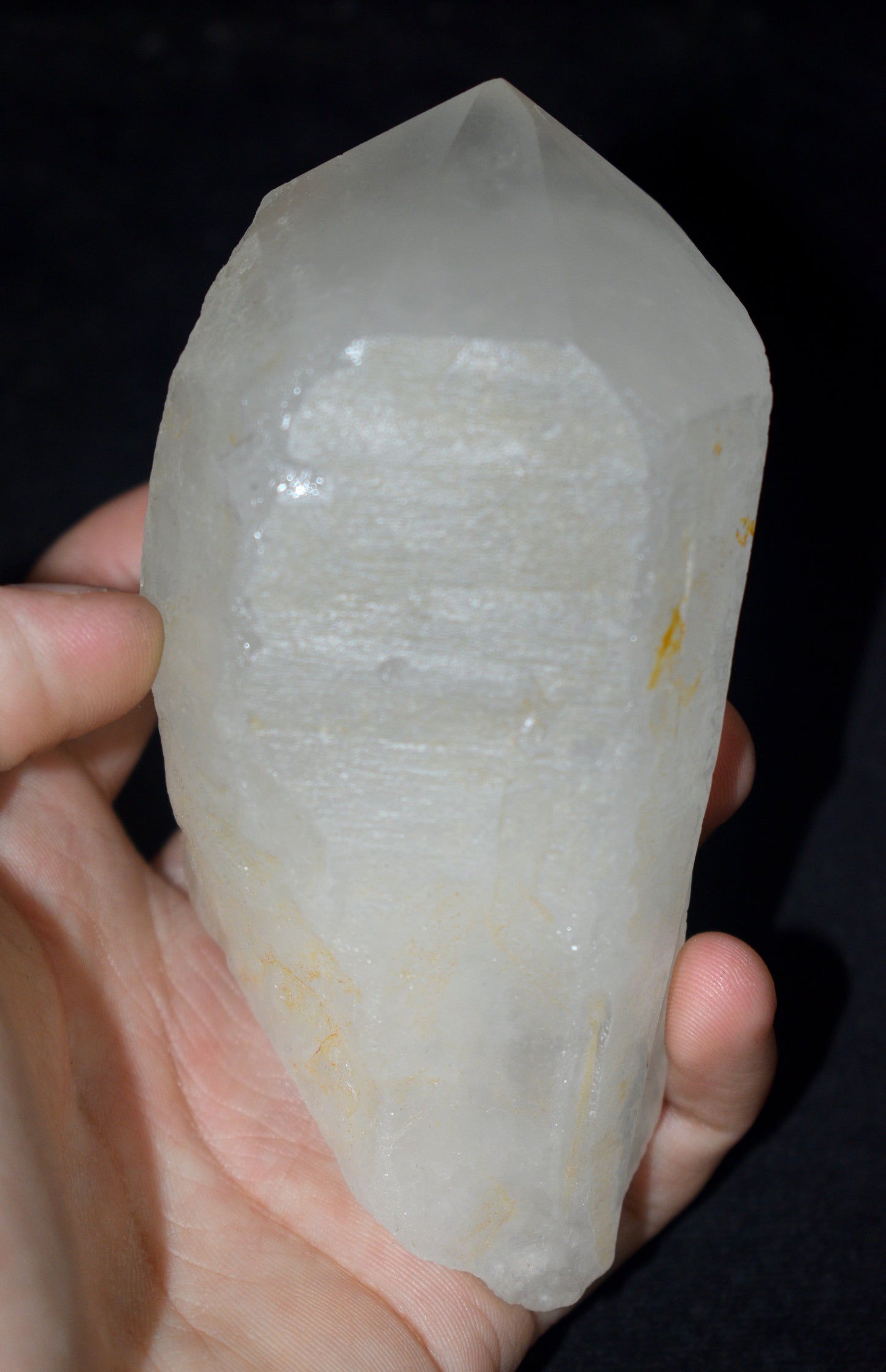 Natural Lemurian Big Size Crystal – Clear Energizing- {Weight- 421.20 Gram},