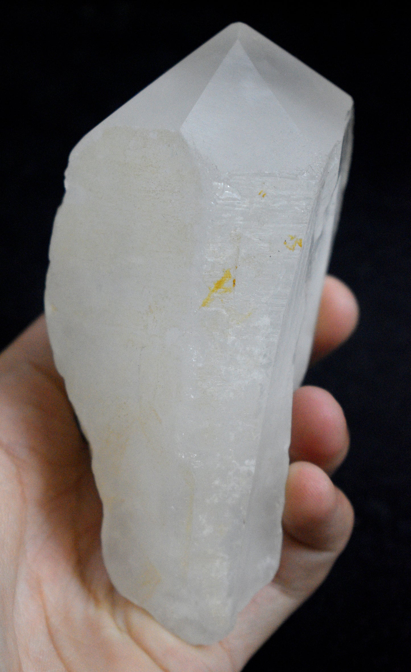 Natural Lemurian Big Size Crystal – Clear Energizing- {Weight- 421.20 Gram},