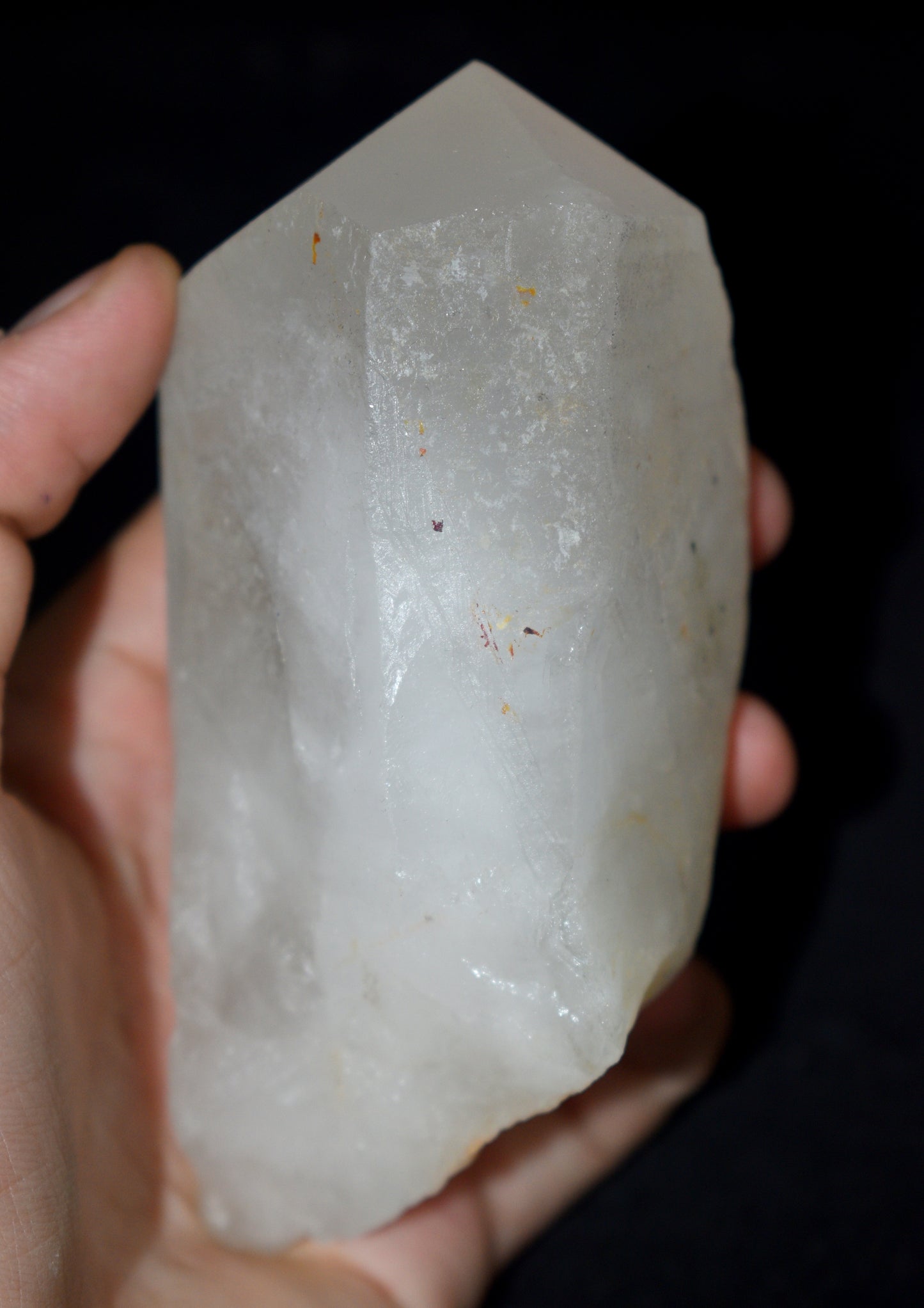 Natural Lemurian Big Size Crystal – Clear Energizing- {Weight- 421.20 Gram},