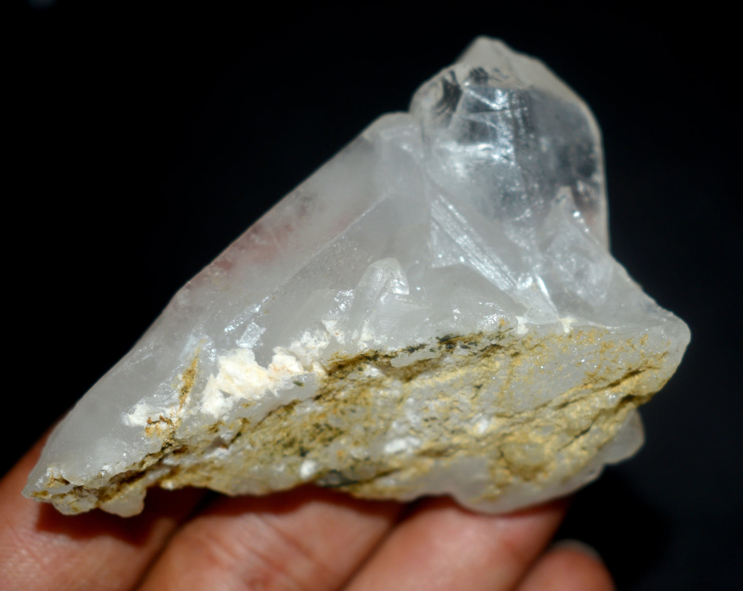 Very Rare And Beautiful Tantric Twin Window Crystal – Soul Mate Crystal - Enhances Energy Flow and Spiritual Healing- {Weight- 67.70 Gram}