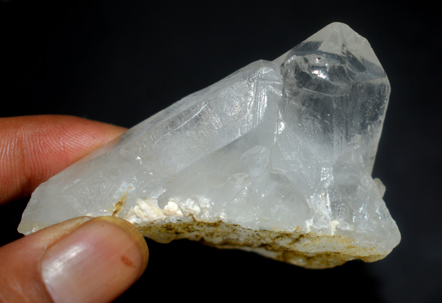 Very Rare And Beautiful Tantric Twin Window Crystal – Soul Mate Crystal - Enhances Energy Flow and Spiritual Healing- {Weight- 67.70 Gram}