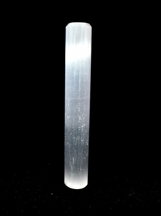 Rough Selenite Wand - Selenite Log - Selenite Stick - Energy Cleansing Wand - Raw Selenite Crystal Wand