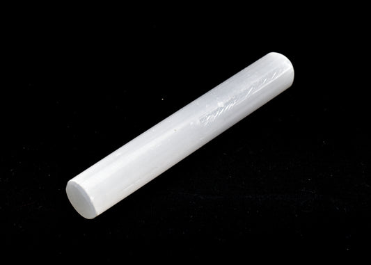 Rough Selenite Pencil - Selenite Log - Selenite Stick - Energy Cleansing Pencil