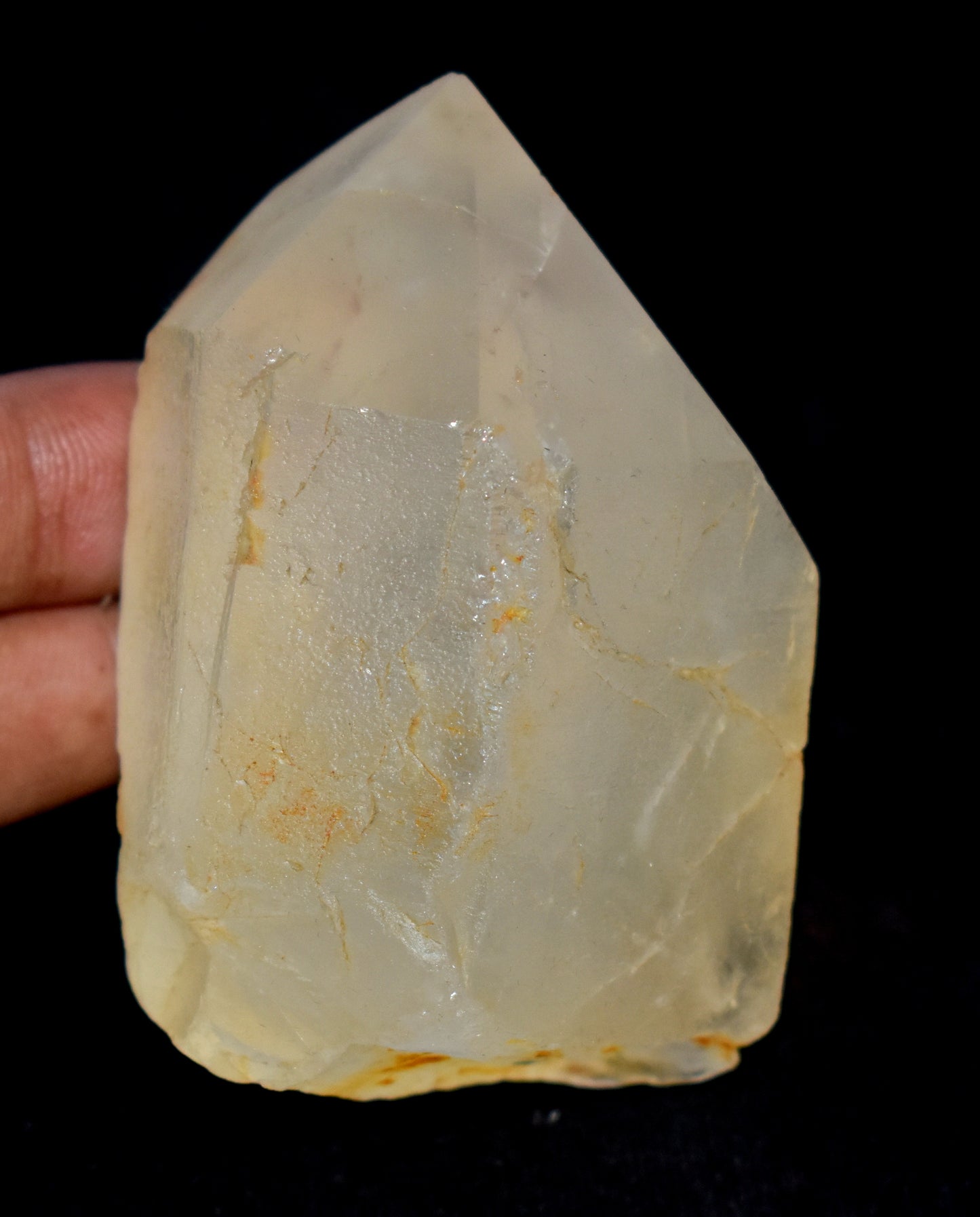 Natural Lemurian Quartz Crystal