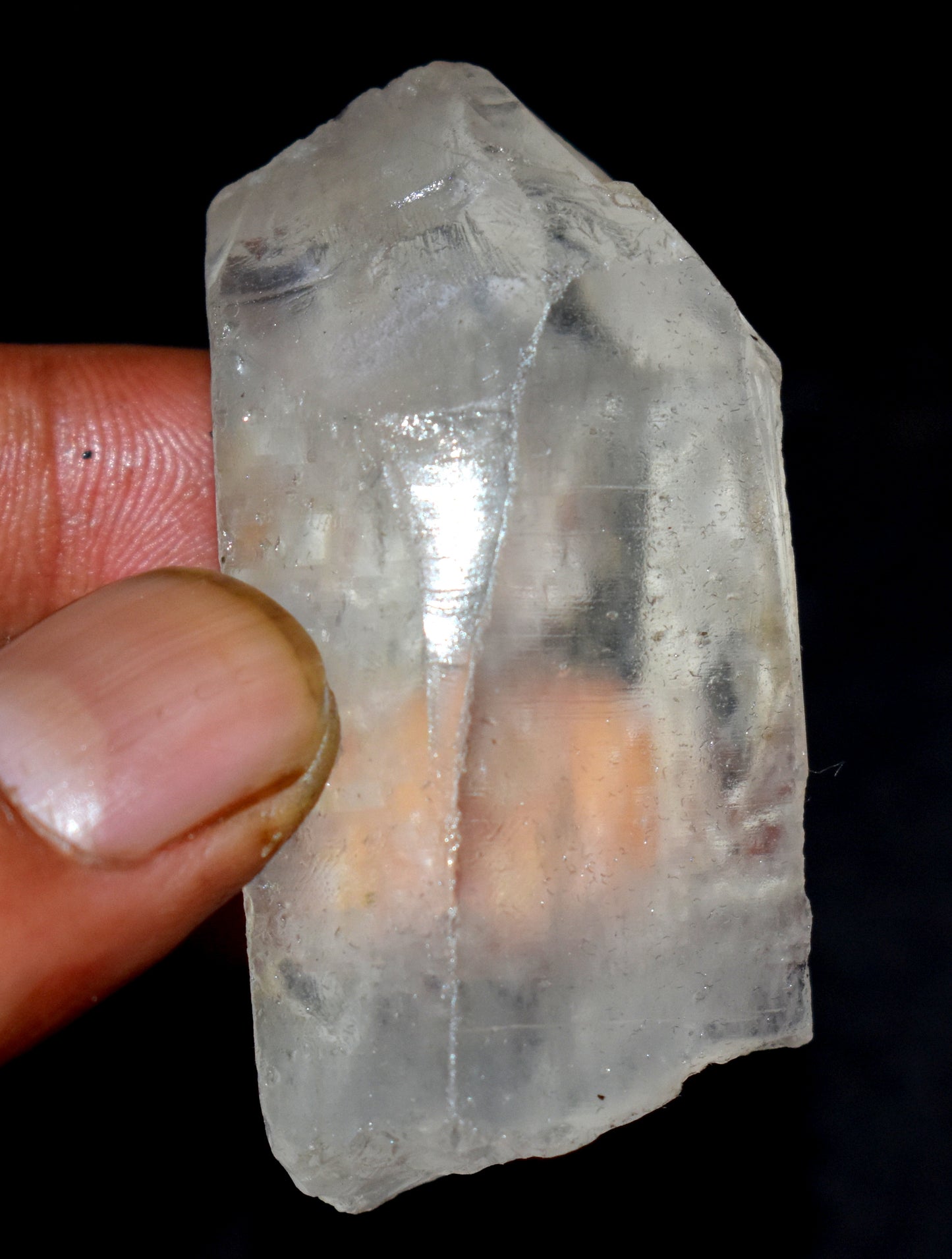 Beautiful Lemurian Quartz Crystal – Clear Energizing- {Weight-64.10 Gram}