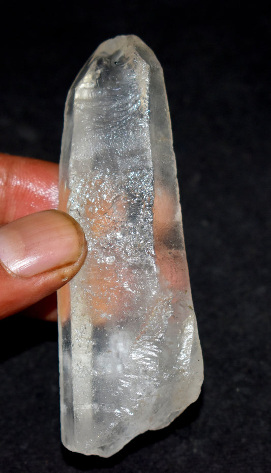 Natural Lemurian Quartz Crystal – Clear Energizing- {Weight-75.30 Gram}