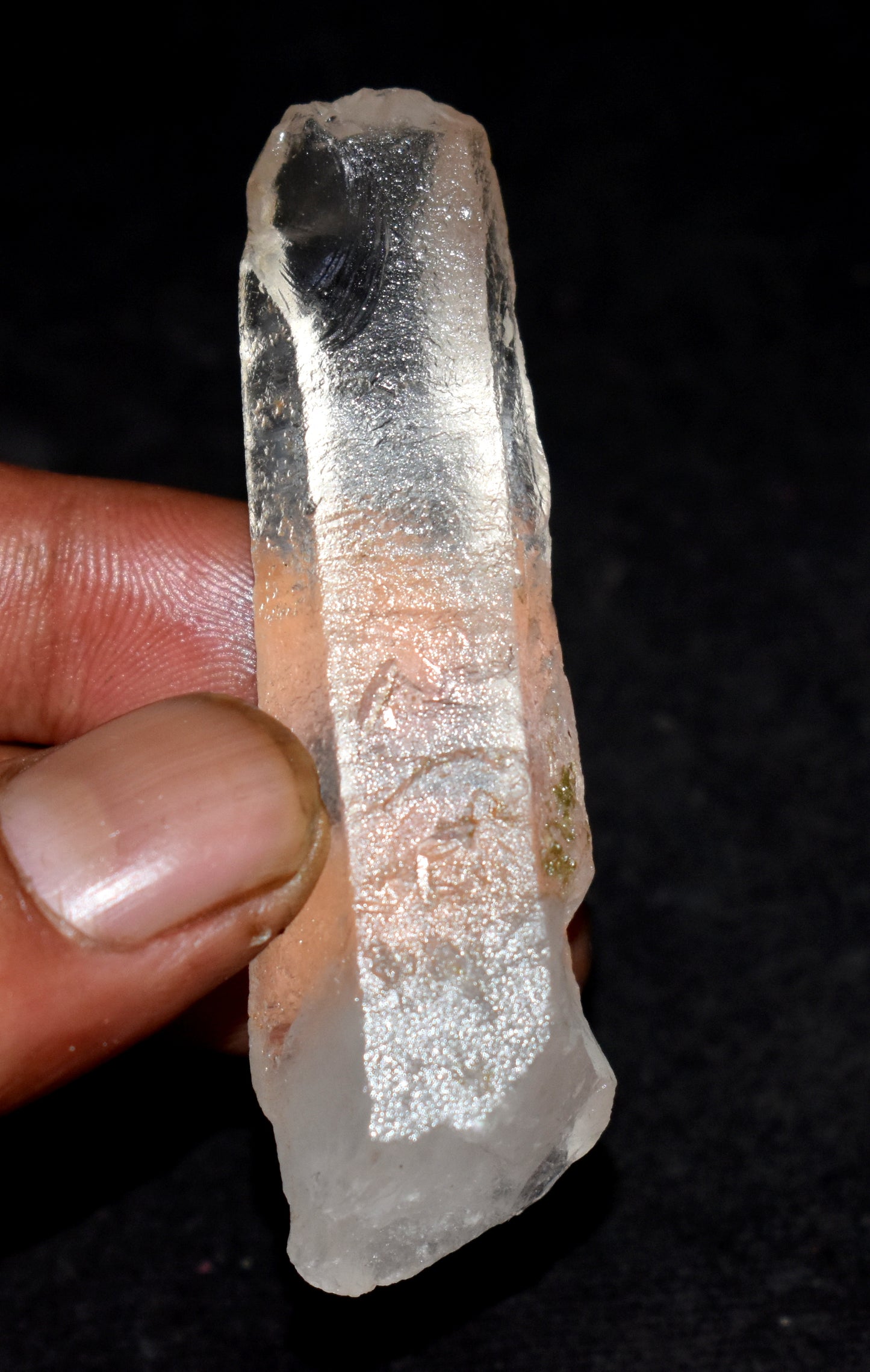 Lemurian Quartz Crystal – Clear Energizing- {Weight-37.10 Gram}