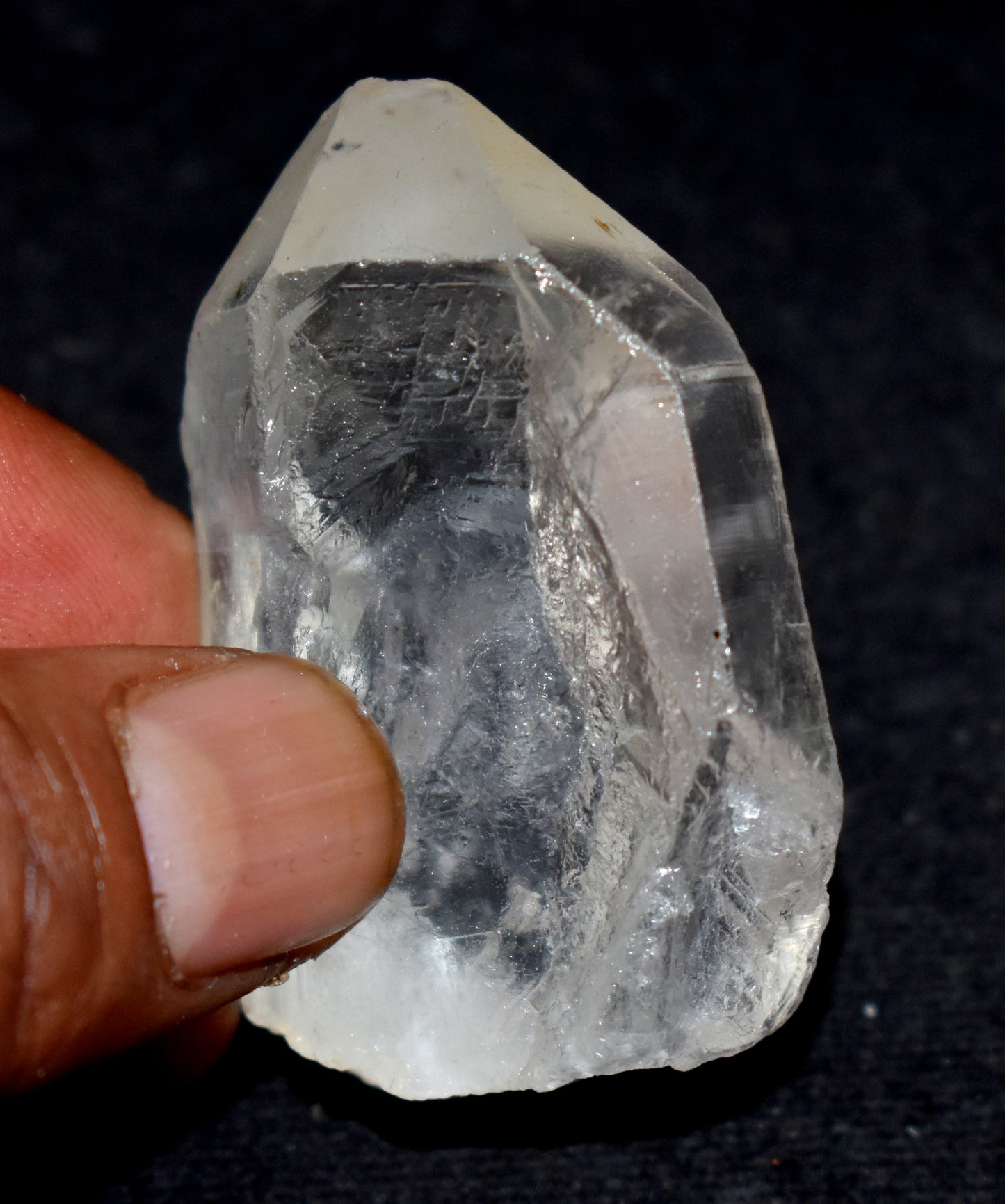 Lemurian Quartz Crystal – Clear Energizing- {Weight-53.10 Gram}