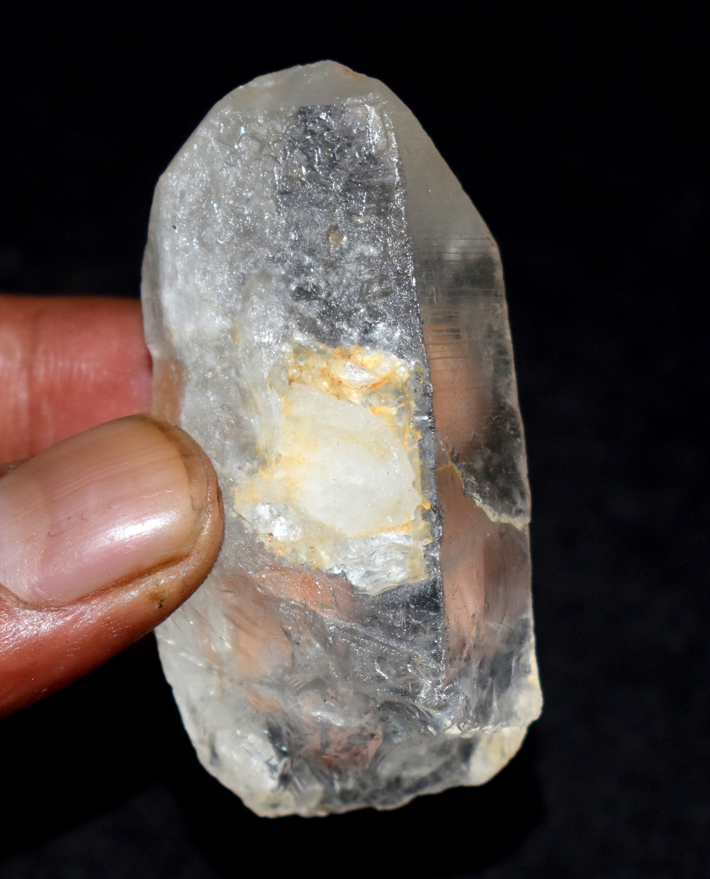 Lemurian Quartz Crystal – Clear Energizing- {Weight-59.20 Gram}