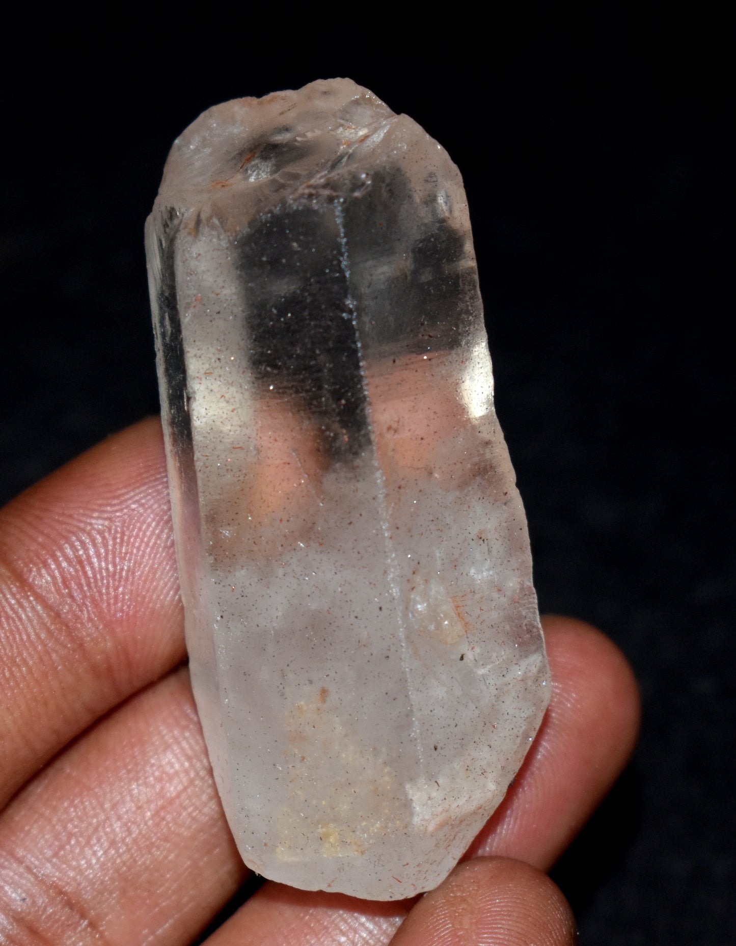 Lemurian Quartz Crystal – Clear Energizing- {Weight-47.70 Gram}