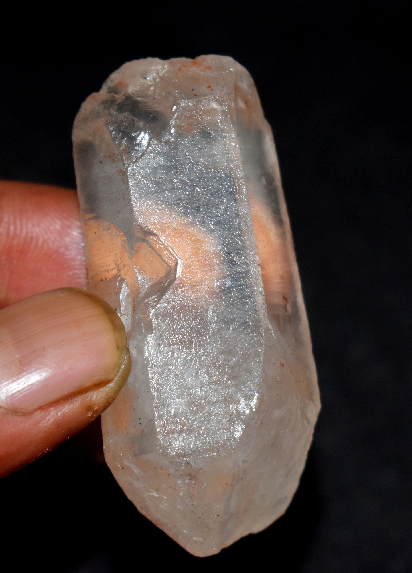 Lemurian Quartz Crystal – Clear Energizing- {Weight-47.70 Gram}