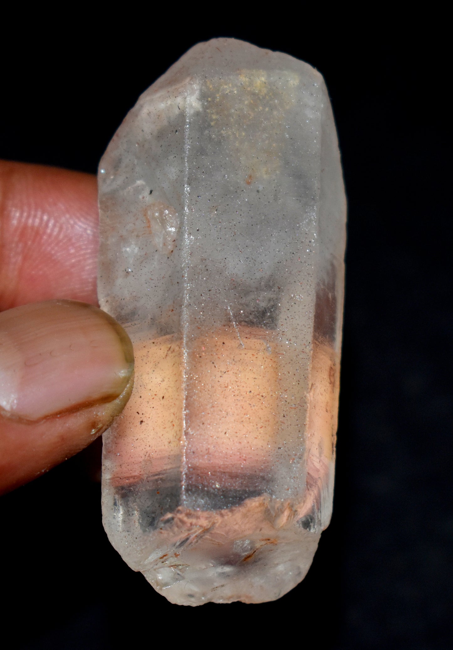 Lemurian Quartz Crystal – Clear Energizing- {Weight-47.70 Gram}